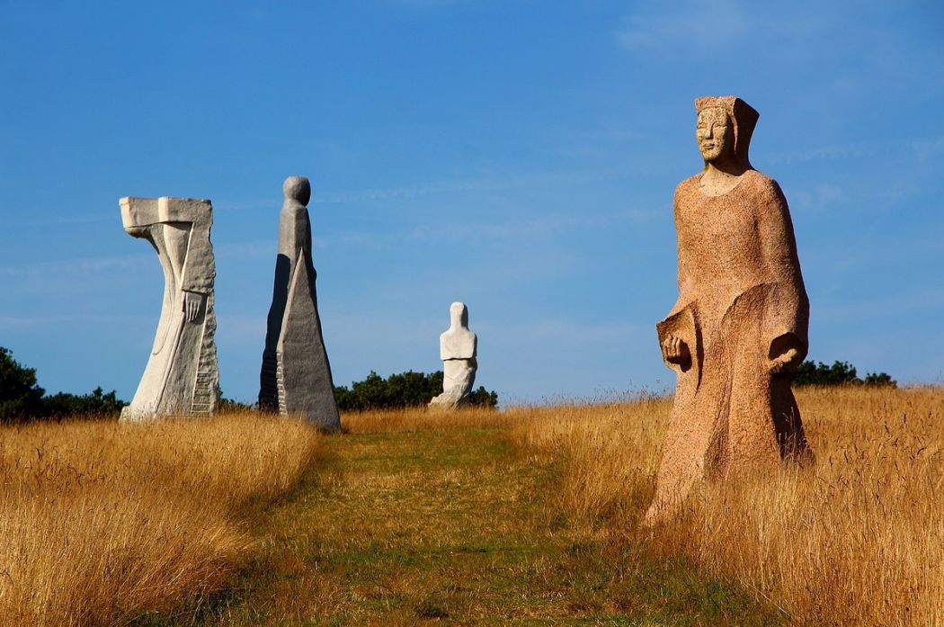 The statues of the Vallée des Saints in Finistere